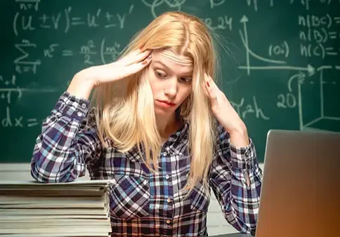 Unhappy angry mad woman_ Overtime_ Knowl